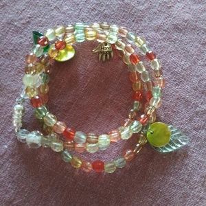 Handmade wrap bracelet